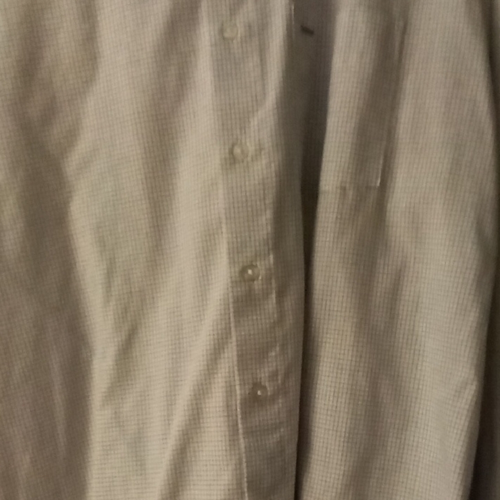 Van Heusen Men's Subtle Checkered Shirt - Cream